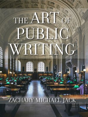 cover image of The Art of Public Writing